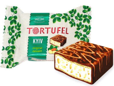 Šokolādes konfektes Tortufel Kyiv 1.3kg (19.02.26)Ukraina