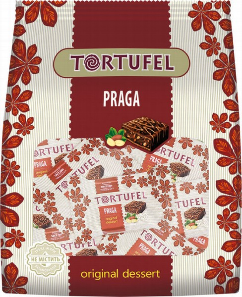 Šokolādes konfektes Tortufel PRAGA 180g (04.06.26) 1/16Ukraina
