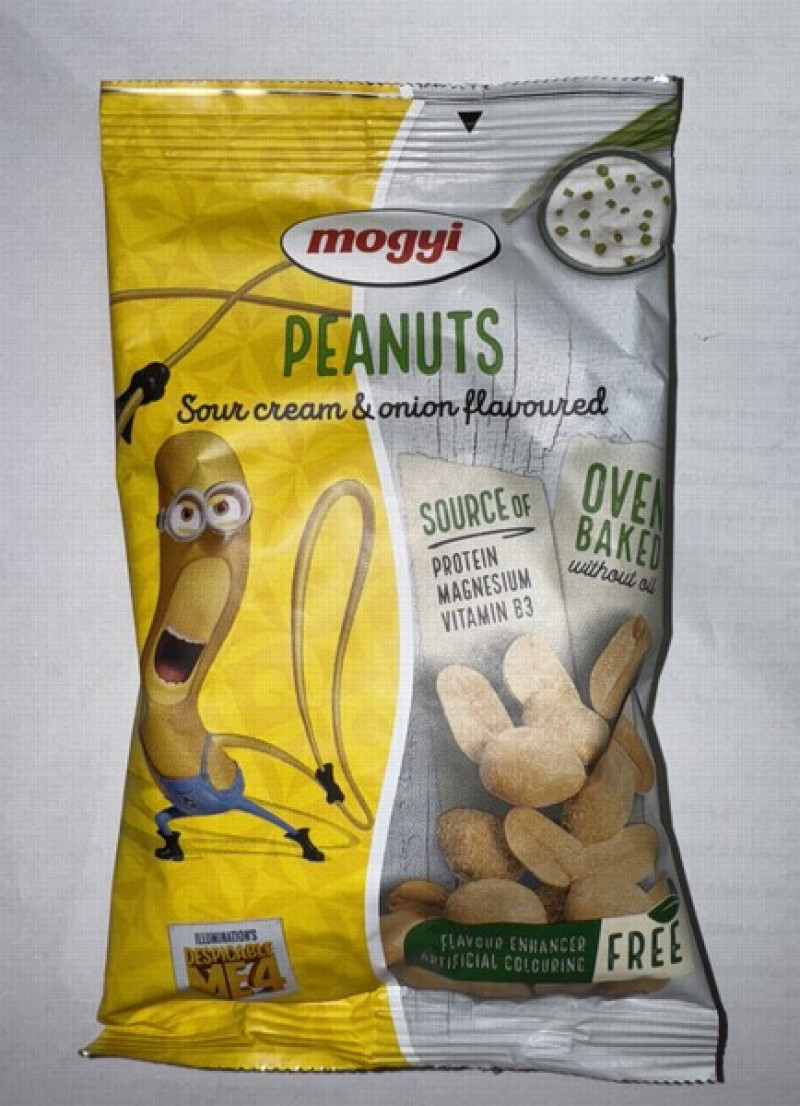 Zemesrieksti Mogyi ar skābā krējuma un sīpolu garšu 130g  (27.03.26) Ungārija