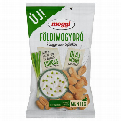 Zemesrieksti Mogyi ar skābā krējuma un sīpolu garšu 130g  (27.03.26) Ungārija