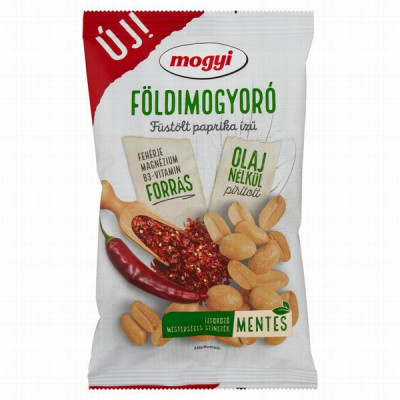 Zemesrieksti Mogy ar paprikas garšu 130g(18.10.25)Ungārija