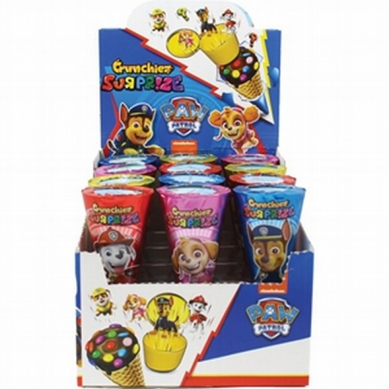 Vafele ar šokolādi un pārsteigumu Paw Patrol 25g*12gb(29.07.26)