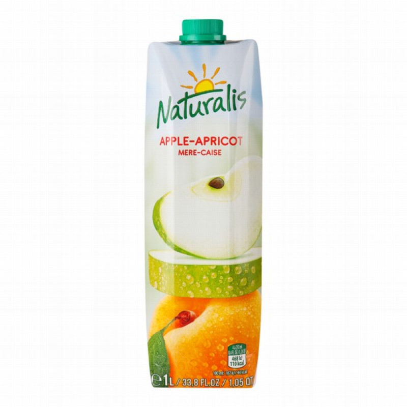 Sulas Naturalis Ābolu aprikožu 50% 1l (13.08.26)Moldova