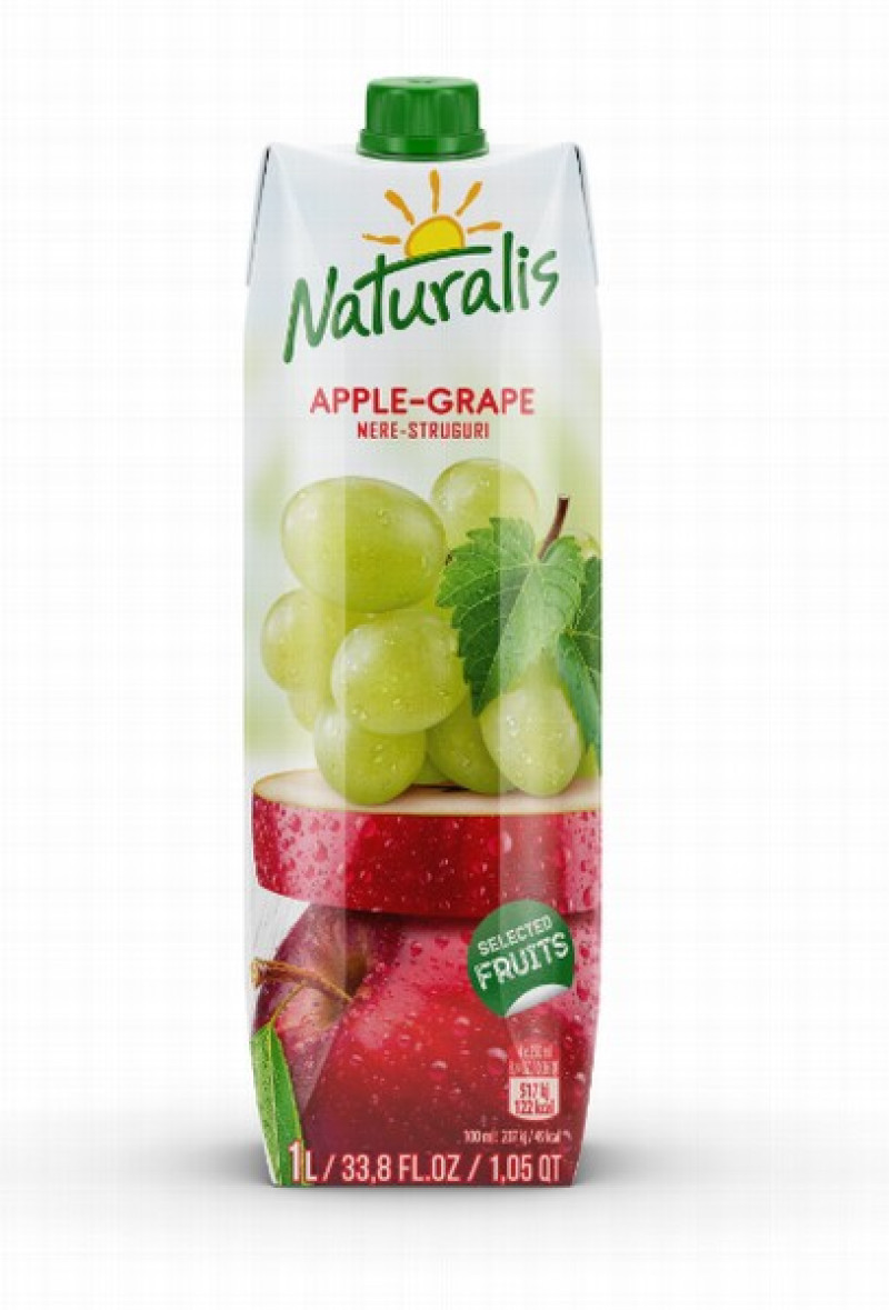 Sulas Naturalis Ābolu vīnogu 50% 1l (23.06.26)Moldova