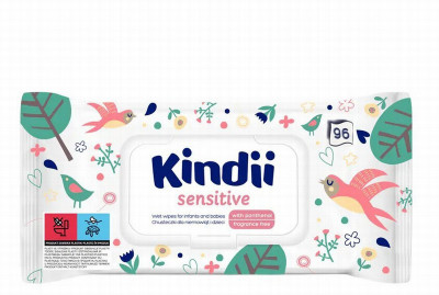 Mitrās salvetes KIDII SENSITIVE 96gb (02.04.27)