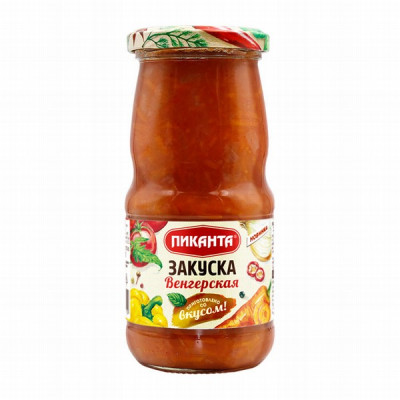 Zakuska Vengerskaja Pikanta 460g  1/6 () Krievija