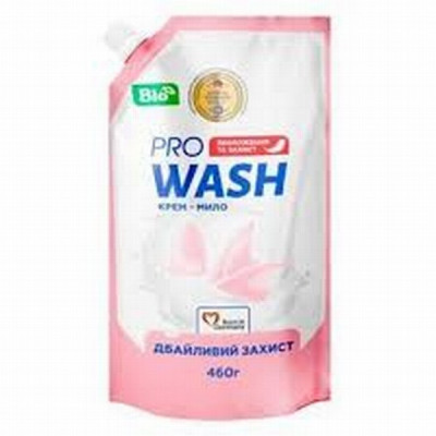 Šķidrās ziepes Pro Wash Rūpīga aizsardzība 460ml (10.05.26) Ukraina
