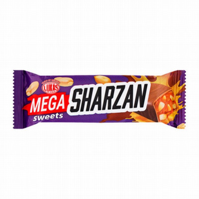 Šokolādes batoniņš Lukas mega Sharzan 40g 1/24 (06.01.26) Ukraina