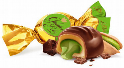 Īriss Konti Golden Lily ar pistāciju pildījumu 1kg (22.05.26)Ukraina
