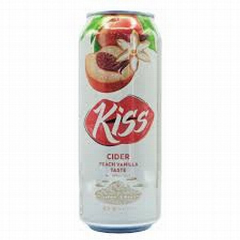 Sidrs Kiss peach vanilla 4.5% 0.5L 1/24 (19.10.26)