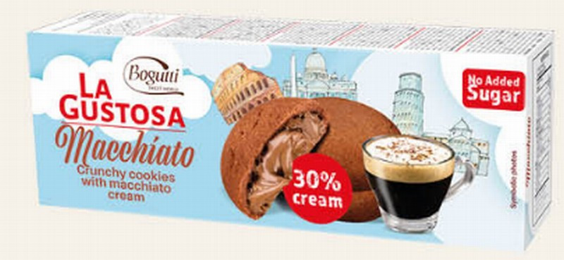 Cepumi LaGustosa ar kafijas krēmu bez cukura 150g1/18(24.06.26)Polija