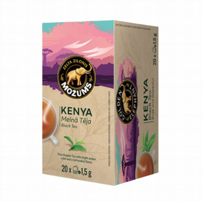 Tēja Možums melnā Kenya 20x1.5g (31.10.25) Polija LABA CENA