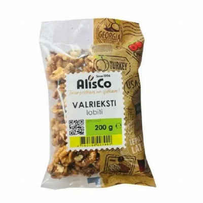 Valrieksti lobīti Alis 200g (26.04.26) Ķīna