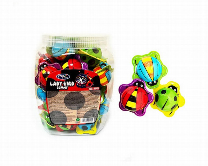 Želejkonfektes Lady bird gummy 10g*50gb (14.02.28) Ķīna