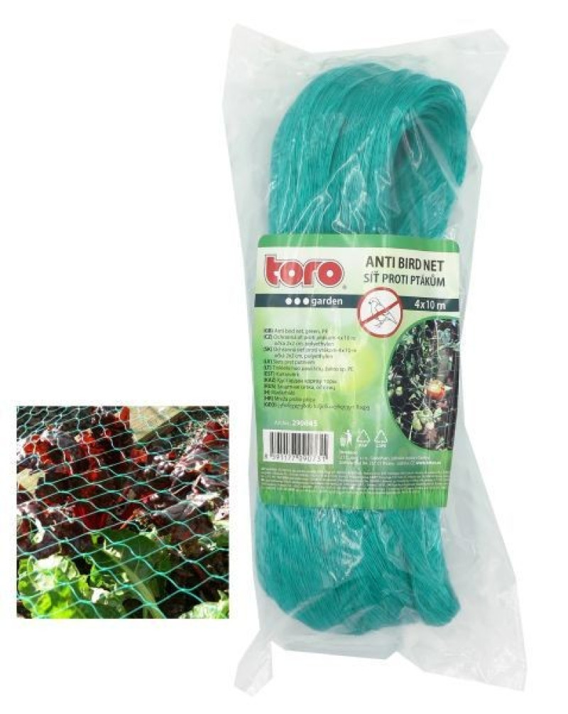 Siets pret putniem 4x10m Čehija