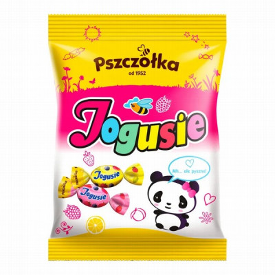 Karameles Jogusie mix 100g Polija (02.26)