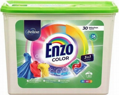 Veļas mazgāšanas kaspulas Enzo color 30gb (0.25 eur/gb)