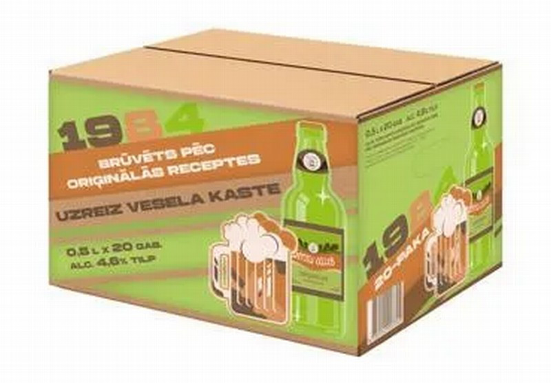 Alus Cēsu Senču Oriģinālais 4.6% 0.5L 1/20 KARTONA KASTE (12.04.26) LV