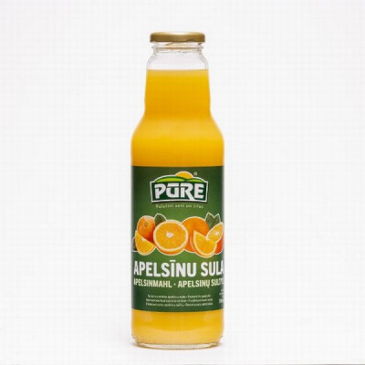 Sula Pure Apelsīnu 750ml 100%(01.10.25)Polija