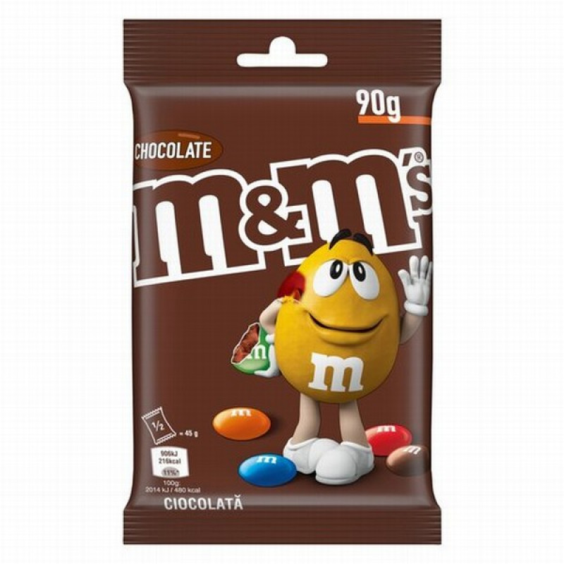Dražejas M&M's chocolate 90g (17.05.26)Polija