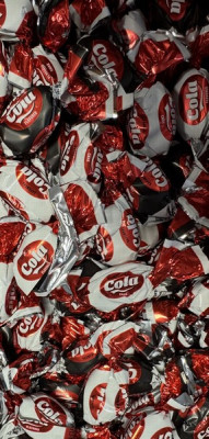 Karameles Vkusja ar kolas garšu  1kg UA(14.07.28)