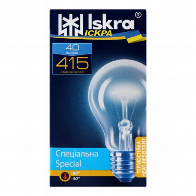 Spuldze E27 40W Iskra 1/10