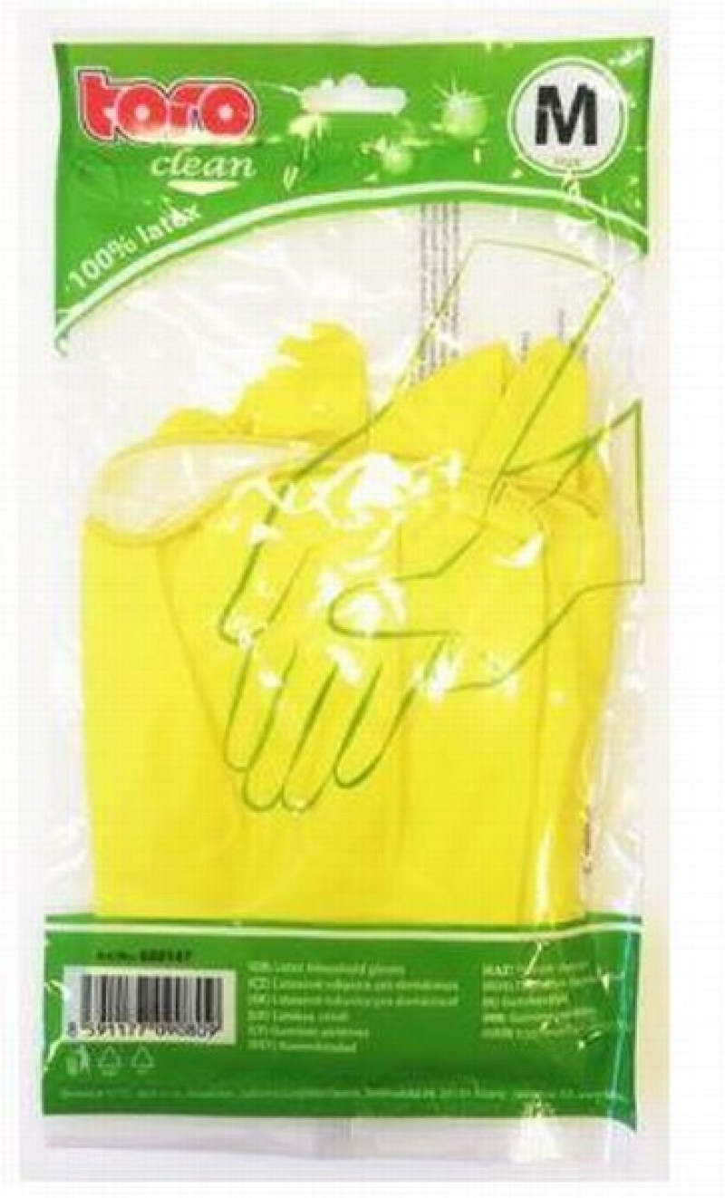 Cimdi gumijas Toro cean M izmērs 1/12