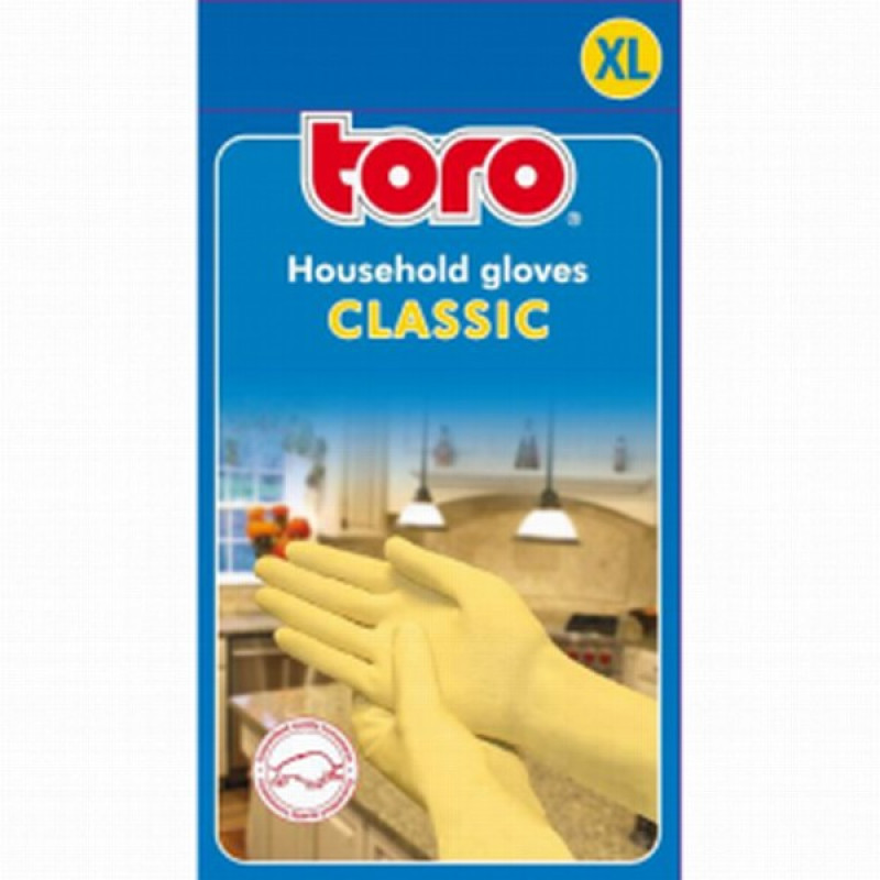 Cimdi gumijas Toro classic XL izmērs