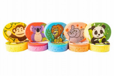 Dušas švamme Jungle 11.5x9cm Čehija