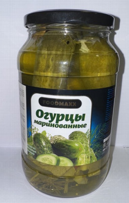 Gurķi FoodMaxx 1000ml (11.08.2026) 1/6 Uzbekistāna
