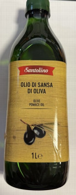 Olīvu izspaidu eļļa SANTOLINO 1L PET(10.03.27) Itālija