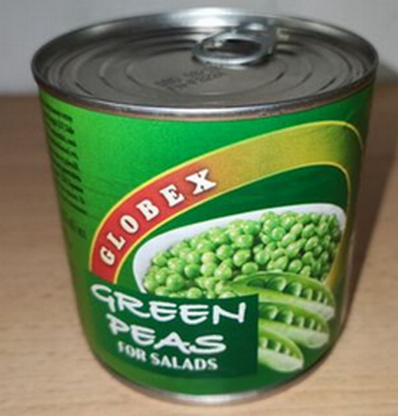 Zaļie zirnīši Globex 425ml 1/10 (09.01.28)Ungārija LABA CENA