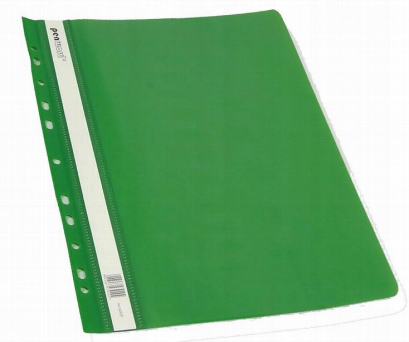 Mape ātršuves A4 zaļa