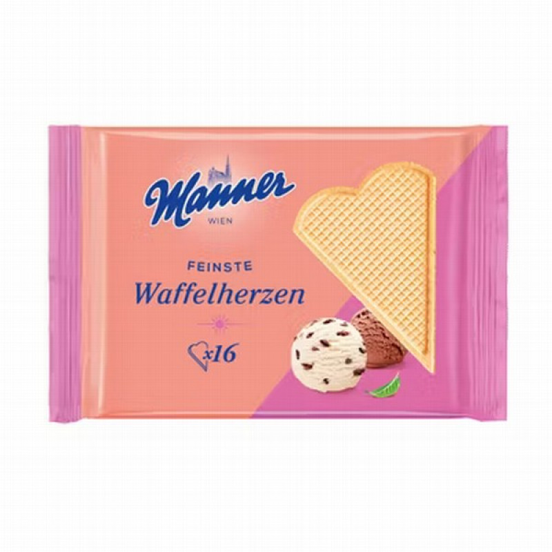 Vafeles Waffelherzen Manner 55g 1/11(01.11.2026)Austrija