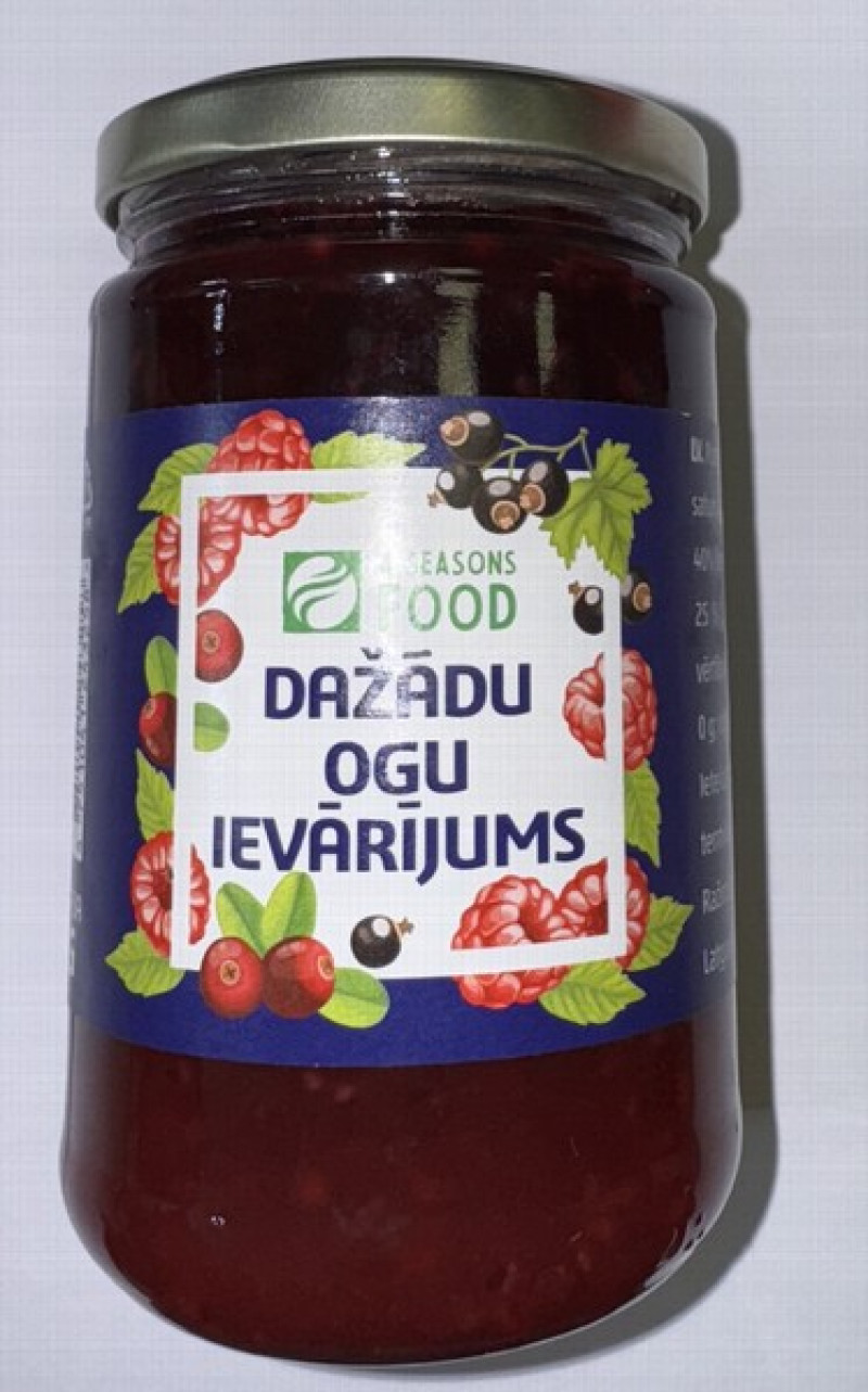 Ievārījums Dažādu ogu 330g 1/12(02.04.27)Lietuva