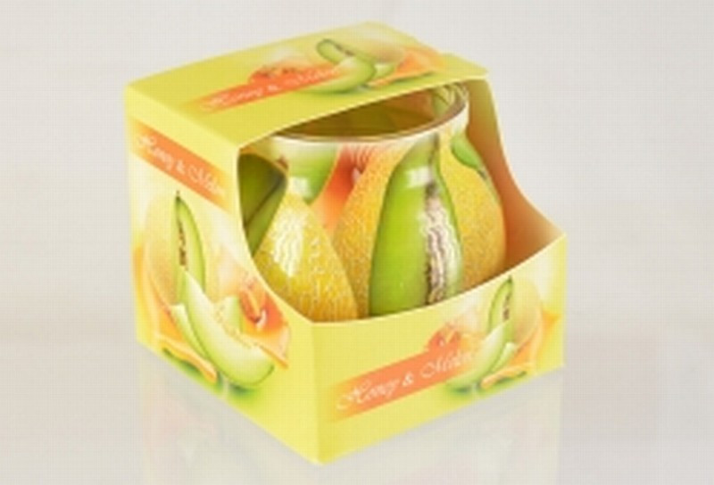 Svece Honey&Melon aromātiska stiklā 1/12