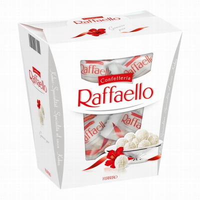 Konfekšu kaste Rafaello 230g (20.11.25) 1/8 Polija