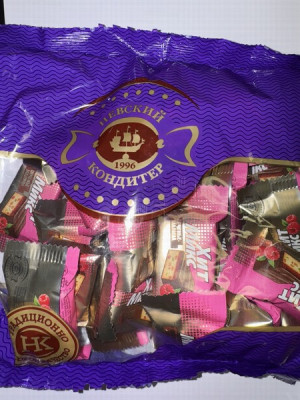 Šokolādes konfektes HitMix 500g 1/6(23.04.26) Krievija