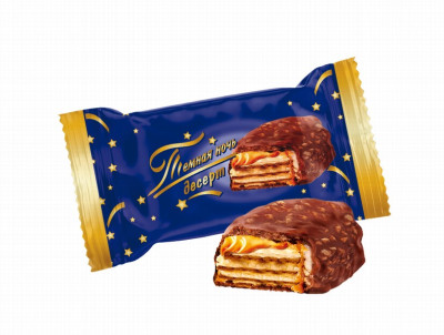 Šokolādes konfektes Tjomnaja noč desert 500g (07.06.26)