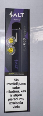 Elektroniskā cigarete vienreizlietojamā SALT pure Dark purple 20mg/ 2ml