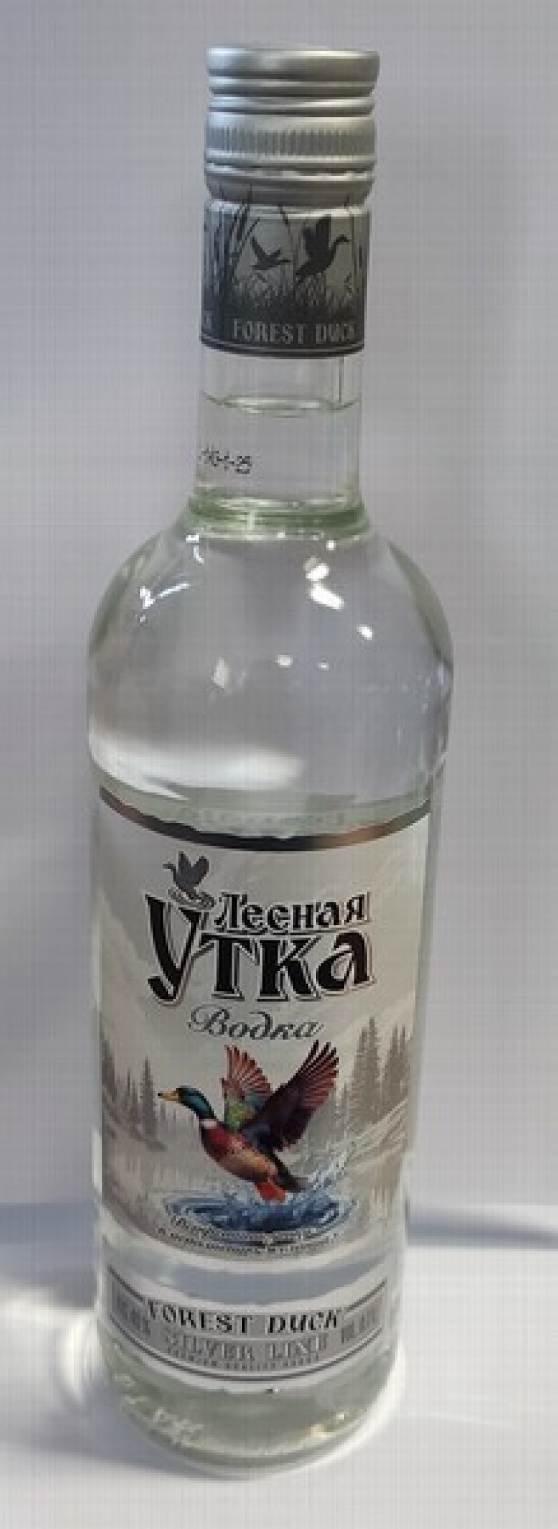 Degvīns Lesnaja Utka silver line 0.7L 40%