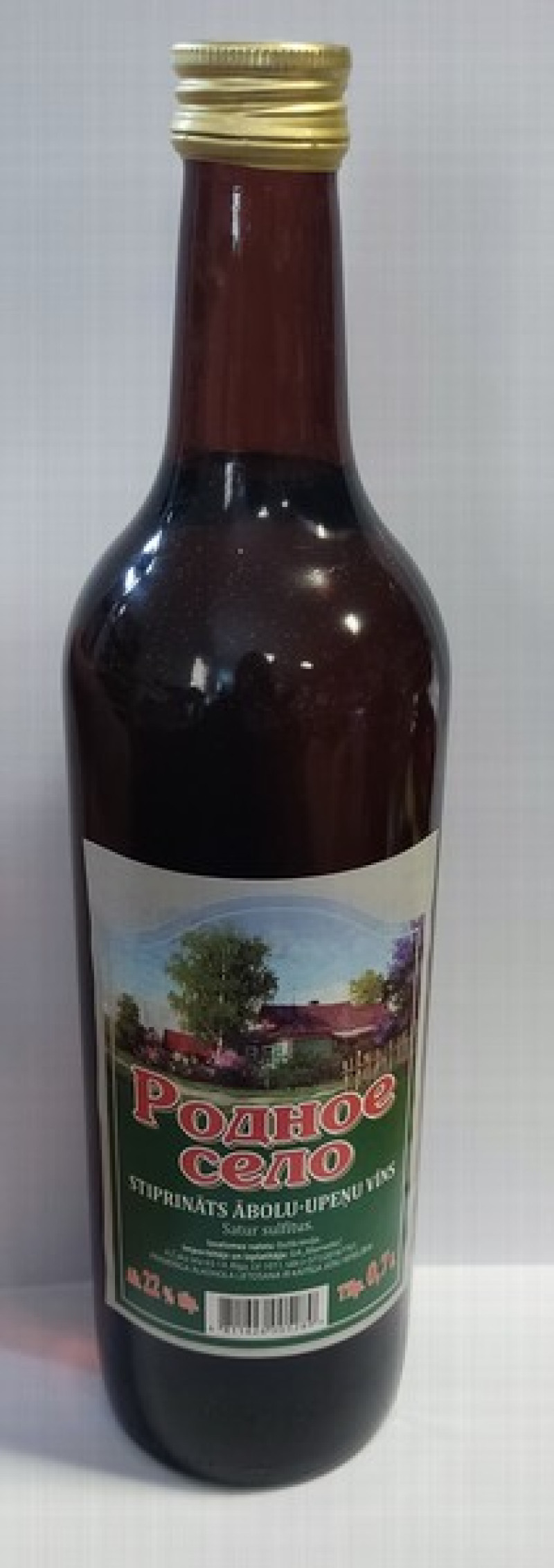 Vīns Rodnoje selo 0.7l 22% balts Baltkrievija