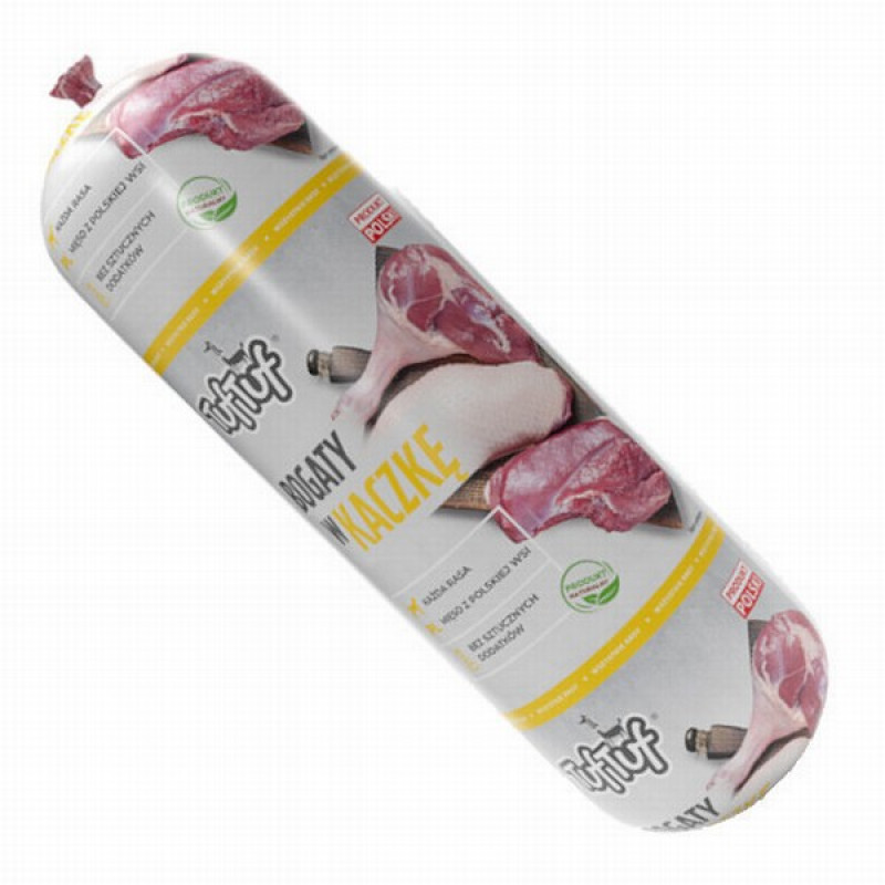 Suņu barība DESA TufTuf ar pīles gaļu 900g (14.07.26)  Polija