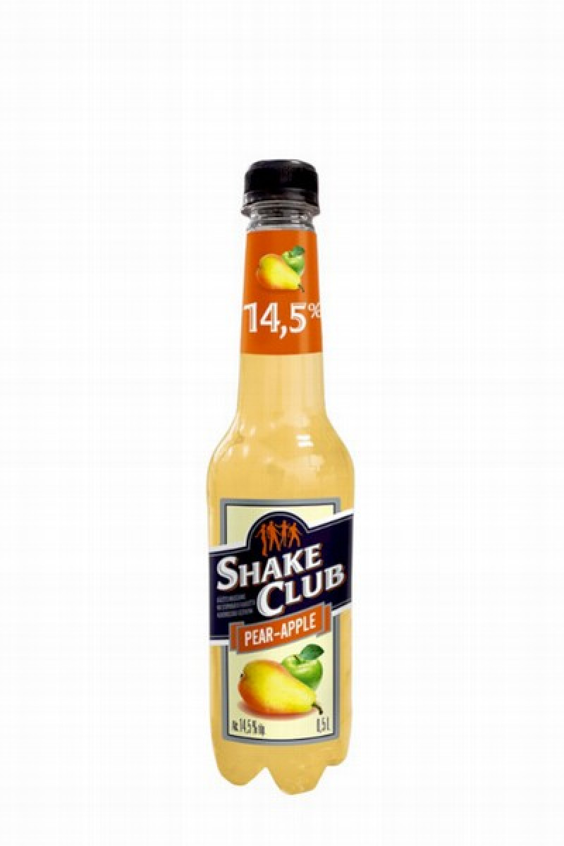 Kokteilis Shake Club Pear Apple 0.5L 14% DEPOZĪTA maksa 0.10 eiro Lietuva