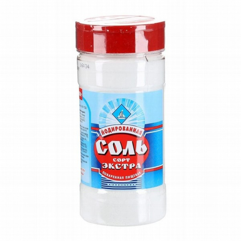 Sāls ar jodu Ekstra 0.5kg 1/10 (24.01.27)Krievija