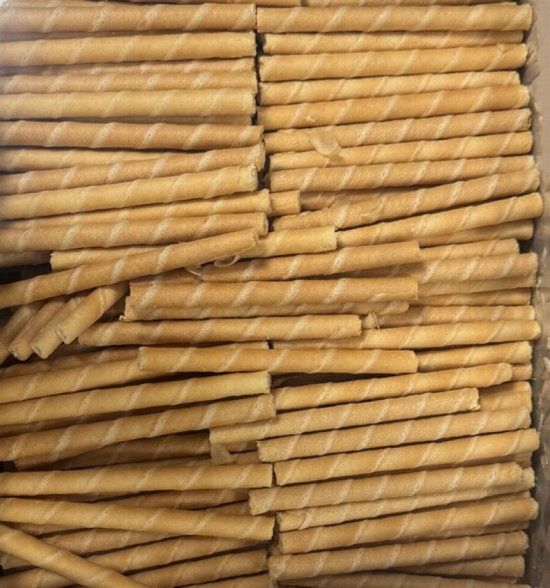 Vafeļu trubiņas Adugs vaniļas 1.3 kg (11.01.27) (daudzumu norādīt kg,pilna kaste) Polija