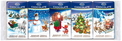 Šokolāde piena Only Ziemassvētku 4*15g 60g (12.12.26) (Ziemassvētki)Austrija