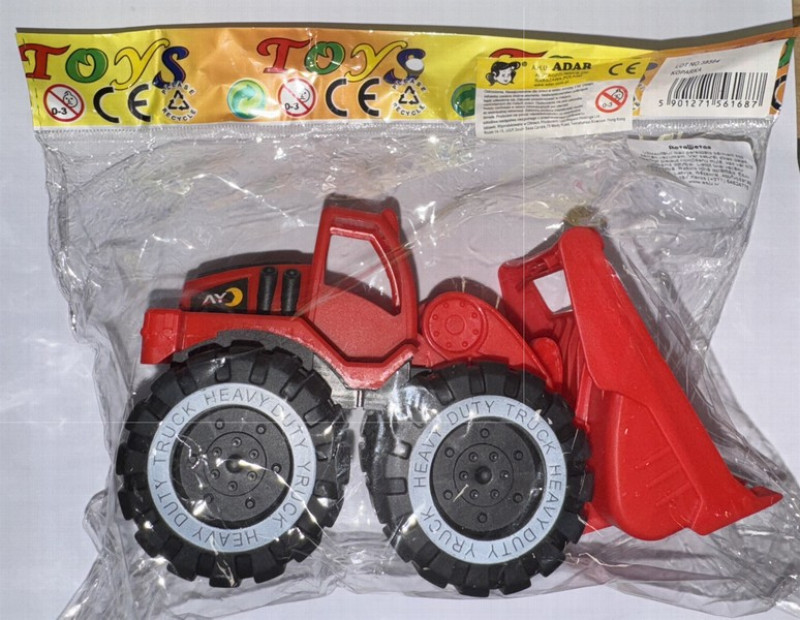 Rotaļlieta Auto ekskavators 15x9cm