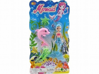 Rot.Lelle ar delfīnu 19cm