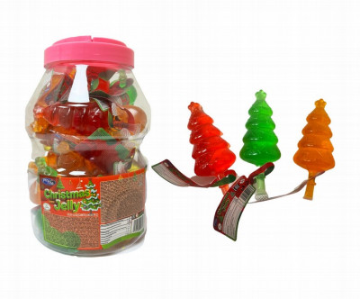 Želejkonfektes Christmas tree jelly  34g*30gb (16.06.28) Ķīna